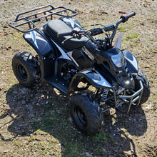 Load image into Gallery viewer, MotoTec Rex 110cc 4-Stroke Kids ATV 4 Wheeler Black - Lee Motorsports