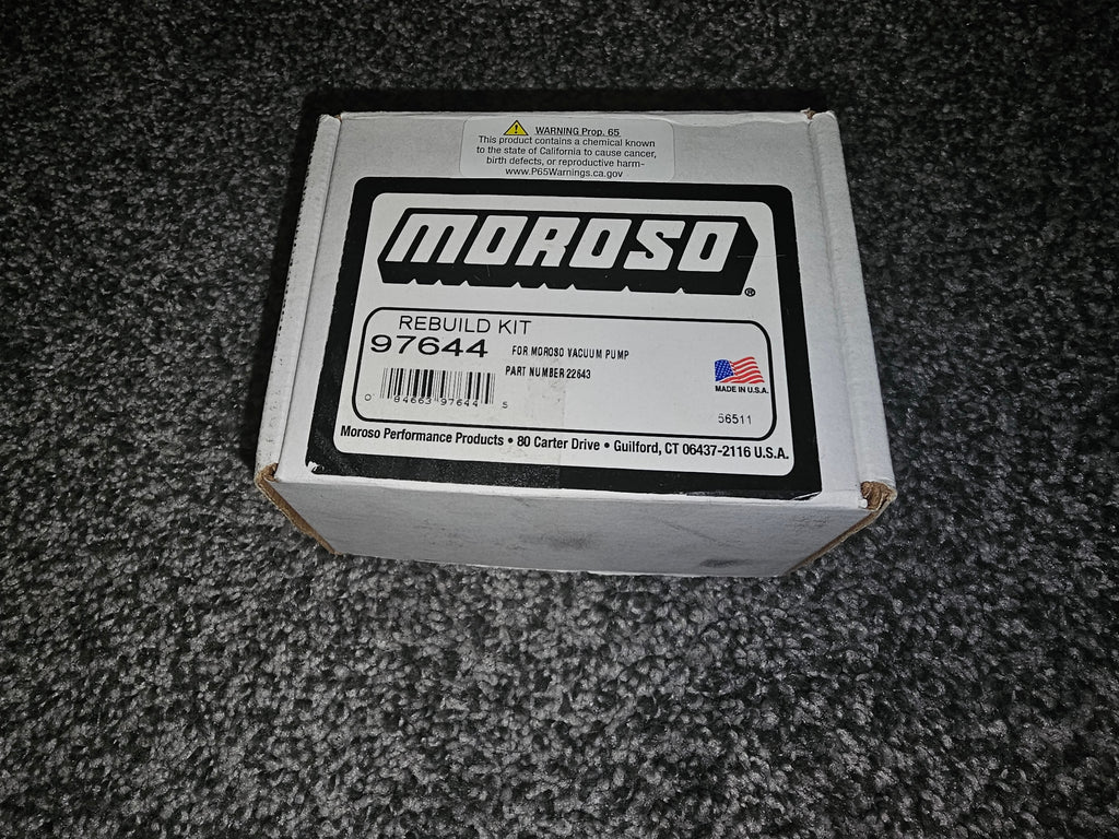 Moroso 4 Vane Vacuum Pump Rebuild Kit Part Number 97644 - Lee Motorsports