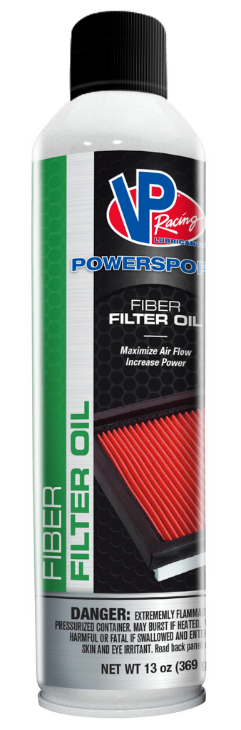VP Racing VP7960020
Air Filter Oil; Powersports; 13 Ounce; Aerosol Can; Each; For Fiber/Gauze Filters - Lee Motorsports
