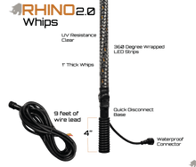 Load image into Gallery viewer, Rhino RGB Whips 2.0 - Lee Motorsports