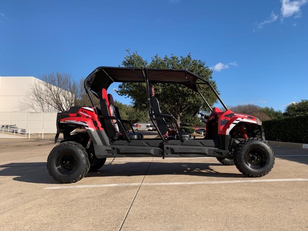 TrailMaster Challenger 4-200 4 seater UTV side-by-side Deluxe Extended Model for Adults & Teens - Lee Motorsports