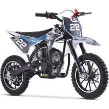 Load image into Gallery viewer, MotoTec Demon 40cc 4-Stroke Kids Gas Dirt Bike Blue, White or Green