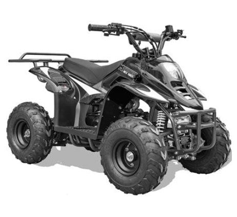 MotoTec Rex 110cc 4-Stroke Kids Gas ATV