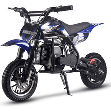 Load image into Gallery viewer, MotoTec Alien 50cc 2-Stroke Kids Gas Dirt Bike BD-01