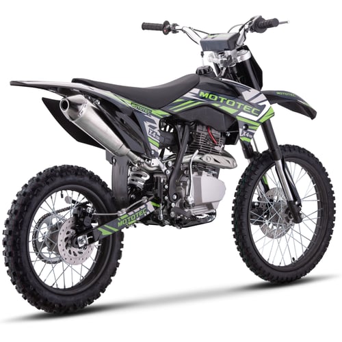 MotoTec X4 150cc 4-Stroke Gas Dirt Bike Black