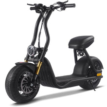 Load image into Gallery viewer, MotoTec Diablo 48v 1000w Lithium Electric Scooter Black