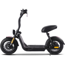 Load image into Gallery viewer, MotoTec Diablo 48v 1000w Lithium Electric Scooter Black