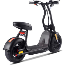 Load image into Gallery viewer, MotoTec Diablo 48v 1000w Lithium Electric Scooter Black