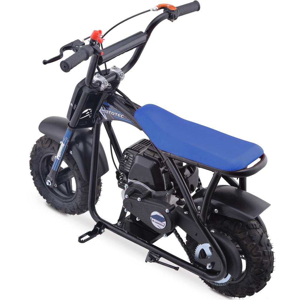 MotoTec Bandit 52cc 2-Stroke Kids Gas Mini Bike