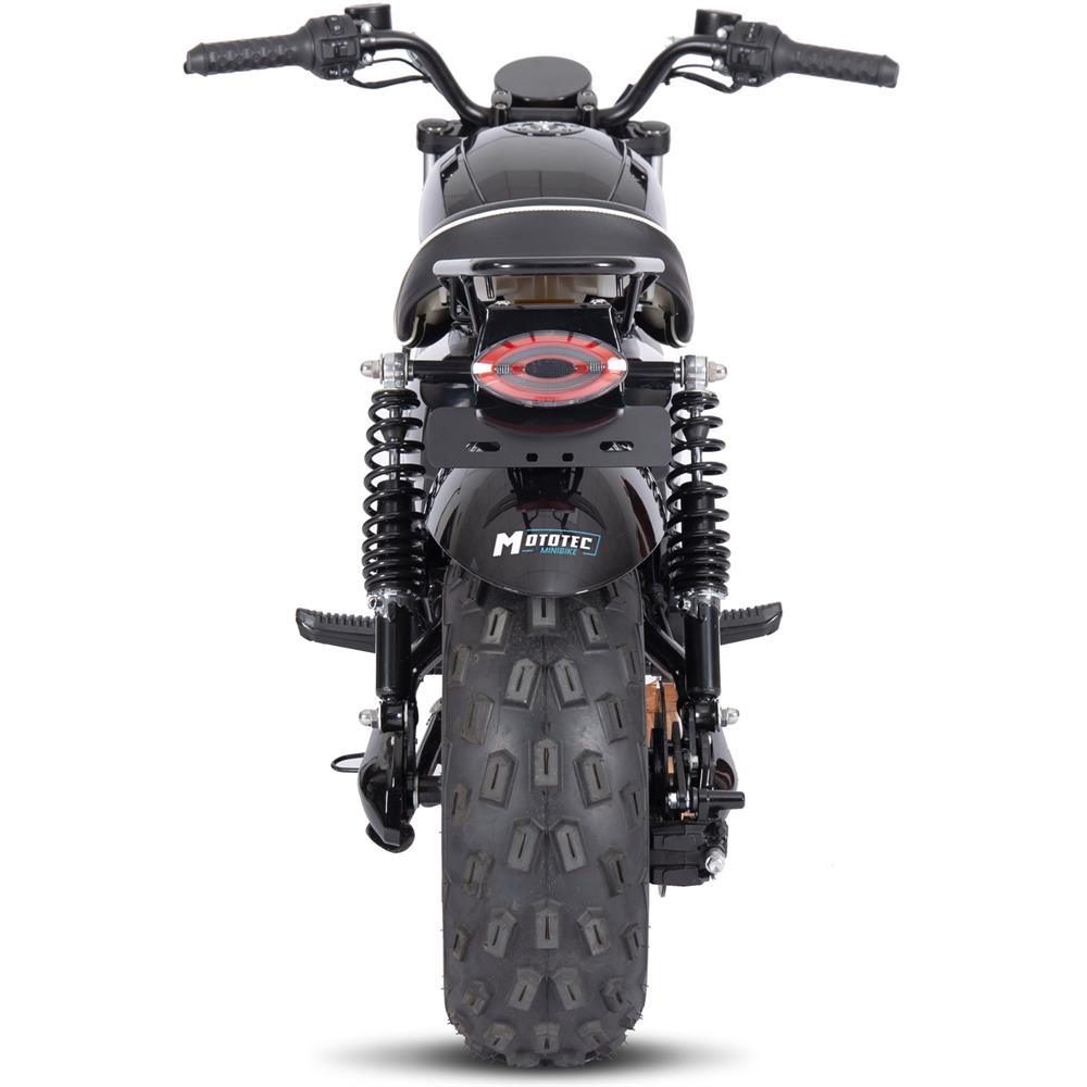 MotoTec 60v 1500w Electric Powered Mini Bike Lithium Black Offroad Tires - Lee Motorsports