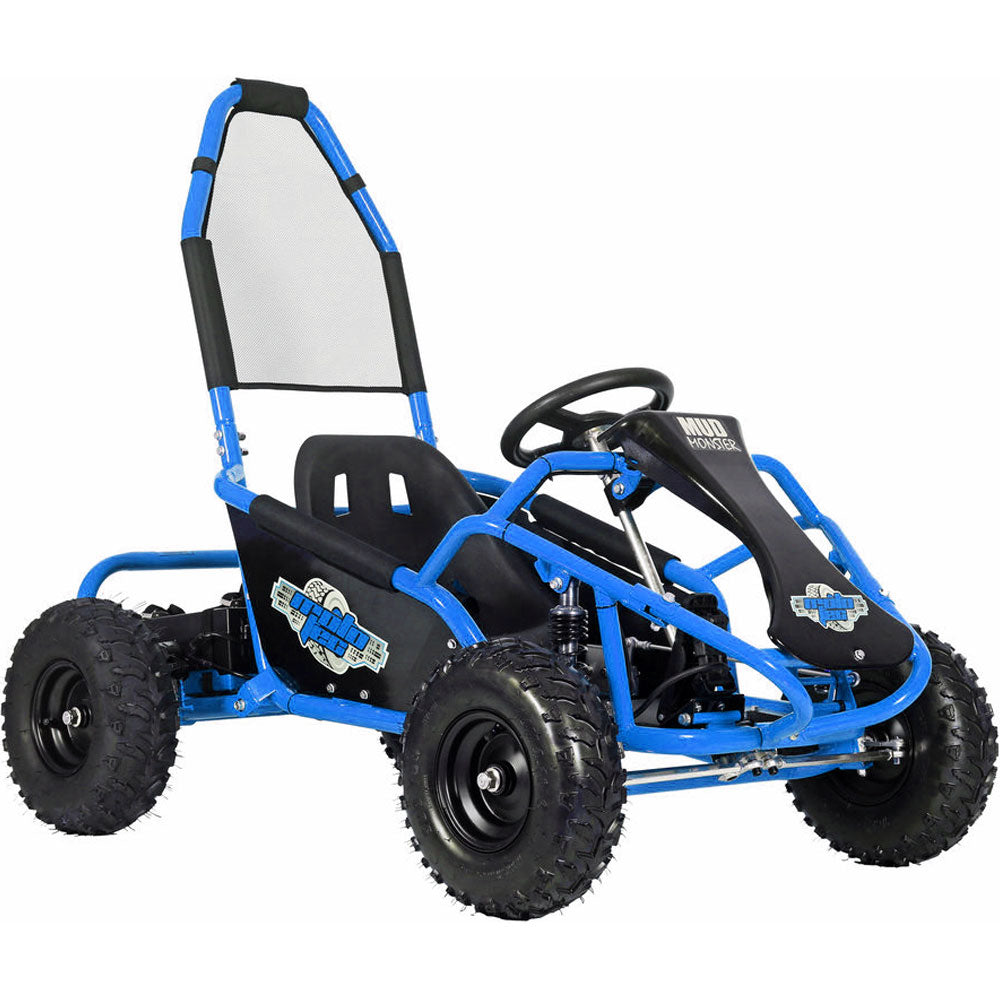 MotoTec Mud Monster Kids Electric 48v 1000w GoKart Full Suspension