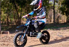 Load image into Gallery viewer, MotoTec Thunder 50cc 2-Stroke Kids Gas Dirt Bike