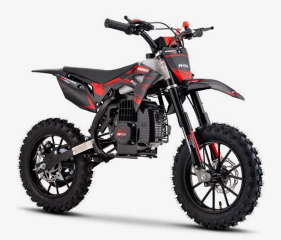 MotoTec Thunder 50cc 2-Stroke Kids Gas Dirt Bike