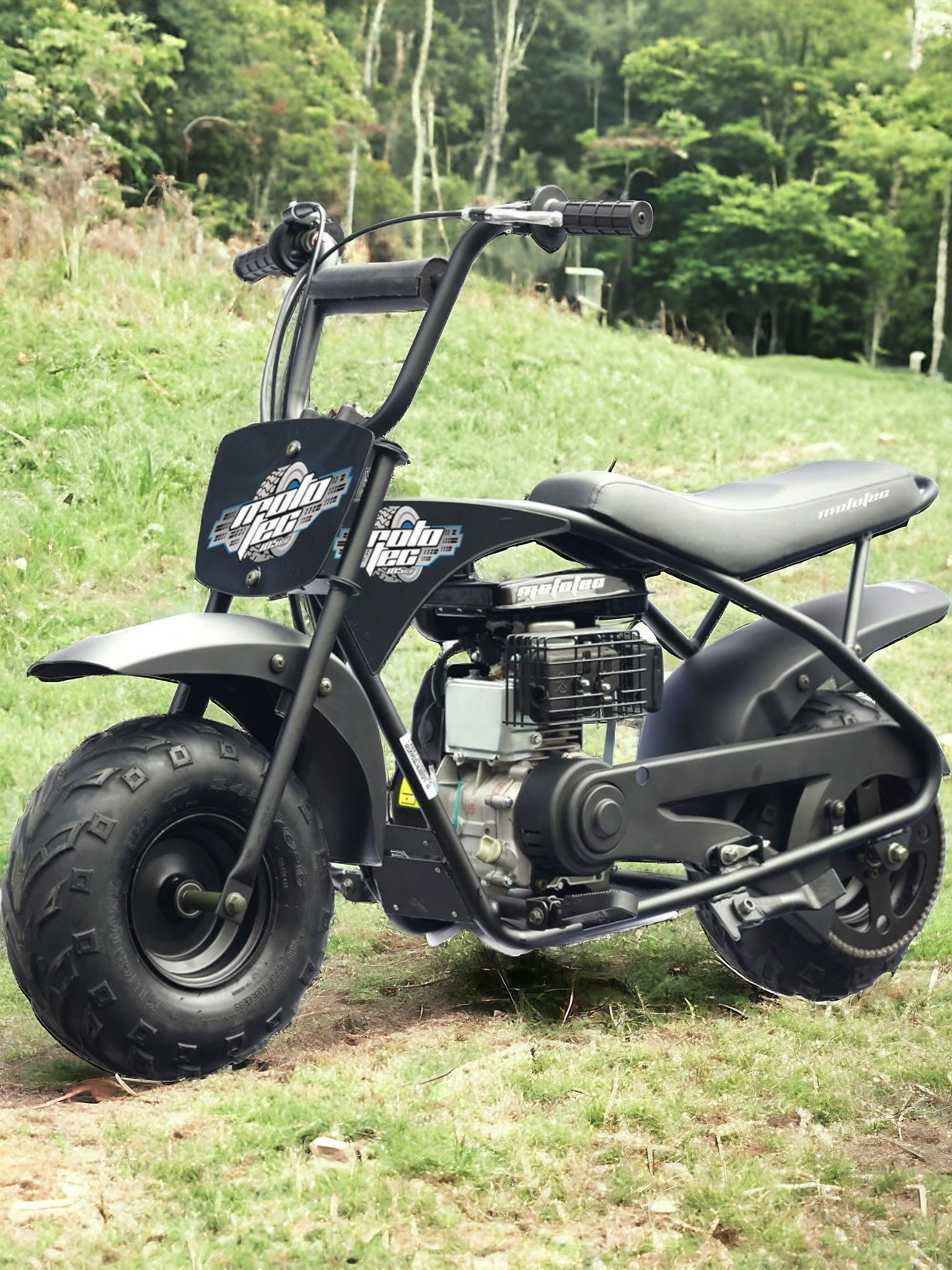 MotoTec 105cc 3.5HP Gas Powered Mini Bike Lee Motorsports