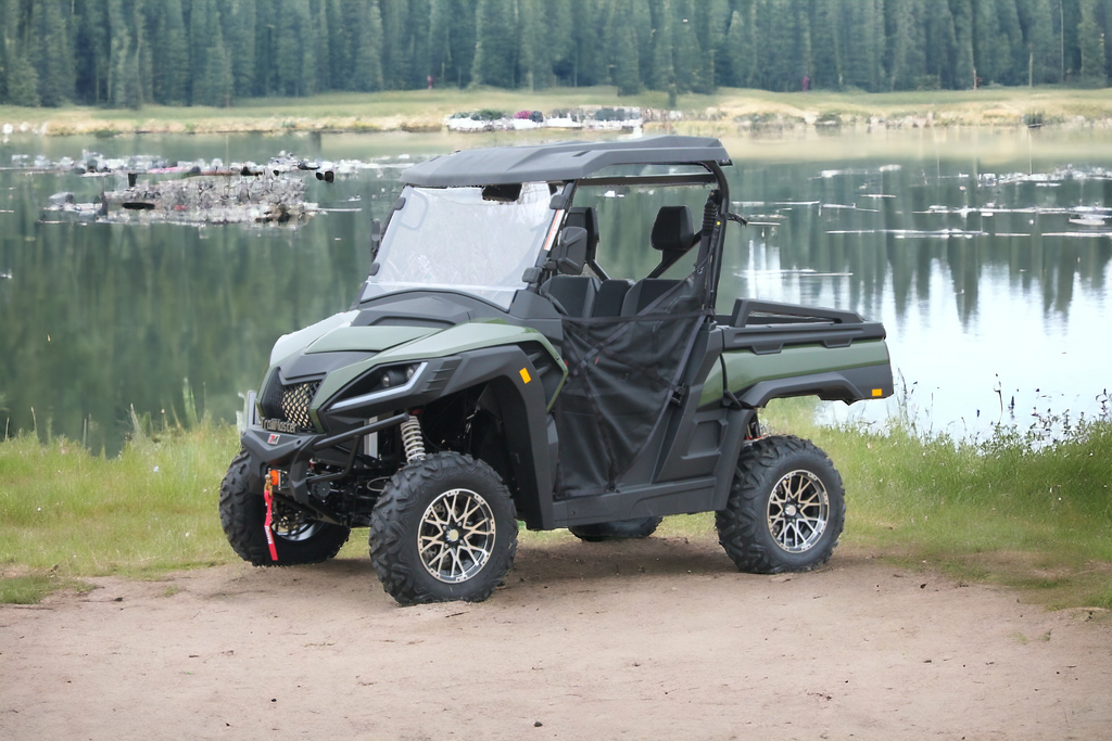 Dominate off-road with heavy-duty suspension