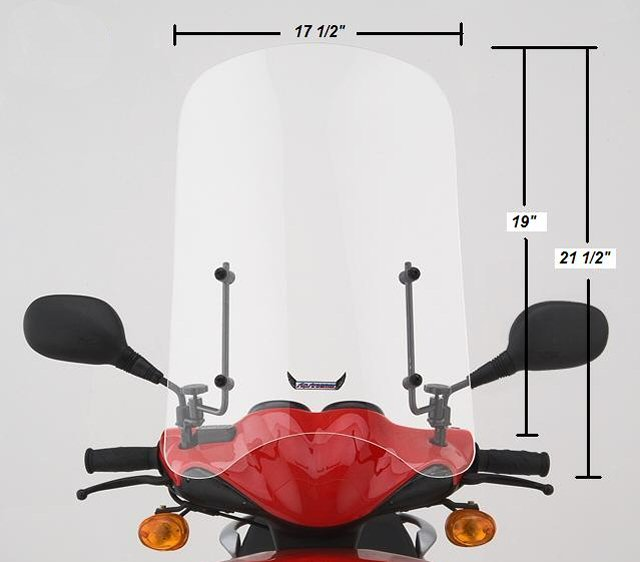 Slipstreamer Scoot 40 Windshield (172-84)