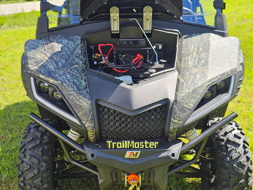 Trailmaster Panther 550 UTV: 34HP, 4WD, Heavy-Duty Suspension, EFI, Large Body, High-Low Auto Transmission