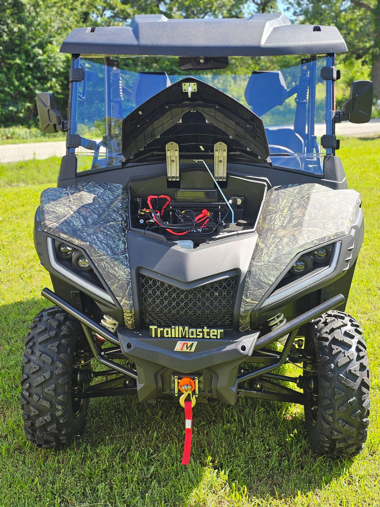 Trailmaster Panther 550 UTV: 34HP, 4WD, Heavy-Duty Suspension, EFI, Large Body, High-Low Auto Transmission