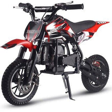 Load image into Gallery viewer, MotoTec Alien 50cc 2-Stroke Kids Gas Dirt Bike BD-01