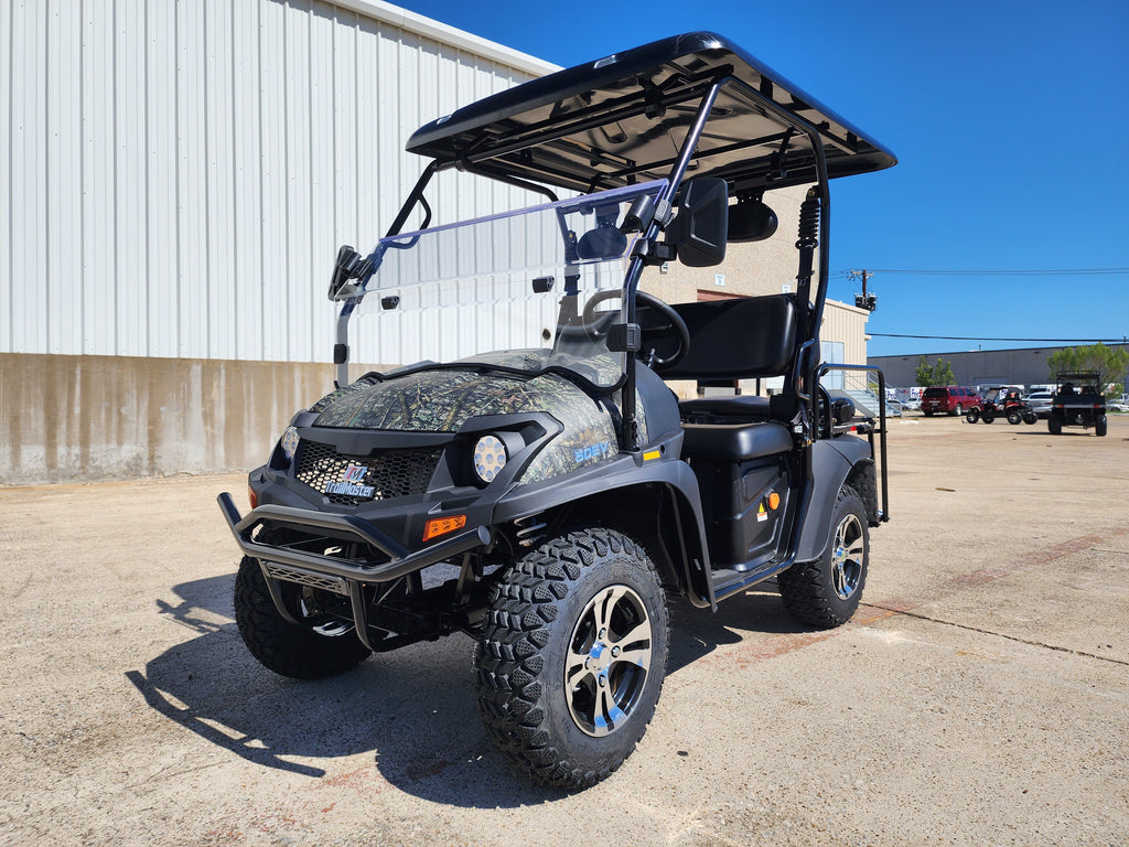 Trailmaster Taurus 50EV, 60 Volt, 4 Seats, rear cargo area, Brushless motors, Full DOT light package included, Optional dump bed - Lee Motorsports