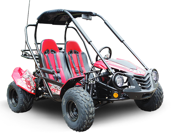 Trailmaster ULTRA BLAZER 200 Go Kart High Back seats, Live Rear Axle, Double A-Arms, Coil Over Shocks - Lee Motorsports