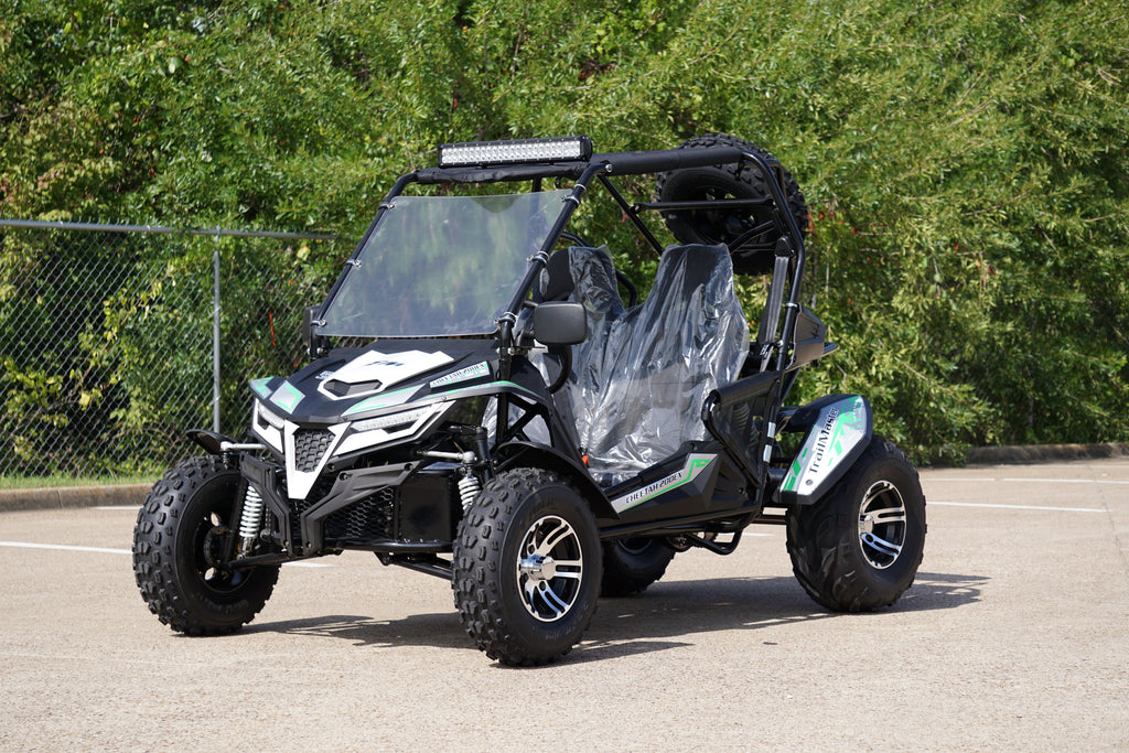Trailmaster Cheetah 200X Off Road UTV / Go Kart / Full size Youth and Adults, Upgraded Suspension - Lee Motorsports