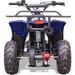 MotoTec Rex 110cc 4-Stroke Kids Gas ATV Blue - Lee Motorsports