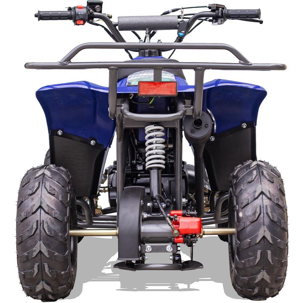 MotoTec Rex 110cc 4-Stroke Kids Gas ATV Blue - Lee Motorsports