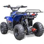 Load image into Gallery viewer, MotoTec Rex 110cc 4-Stroke Kids Gas ATV Blue - Lee Motorsports