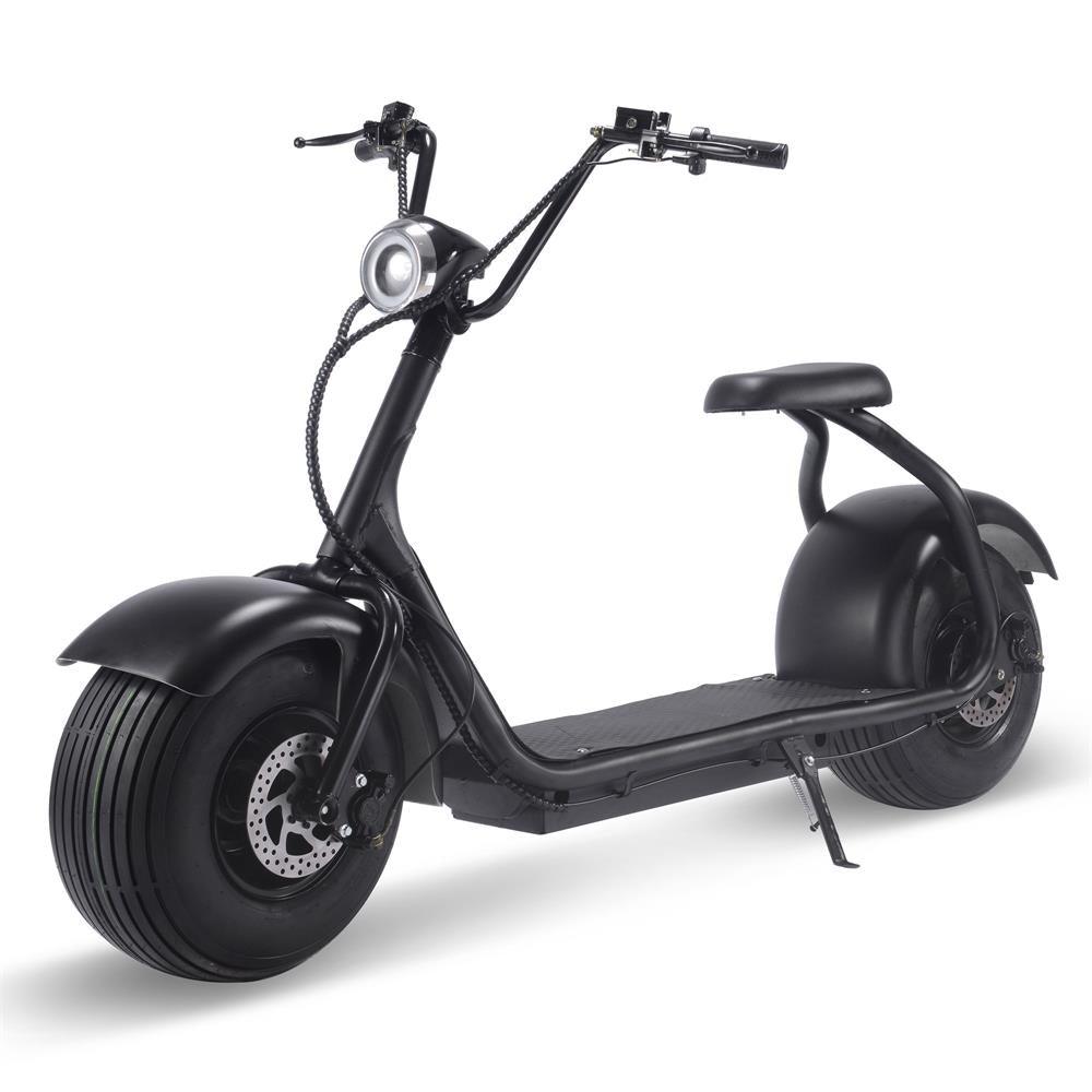 MotoTec Fat Tire 60v 18ah 2000w Lithium Electric Scooter - Lee Motorsports