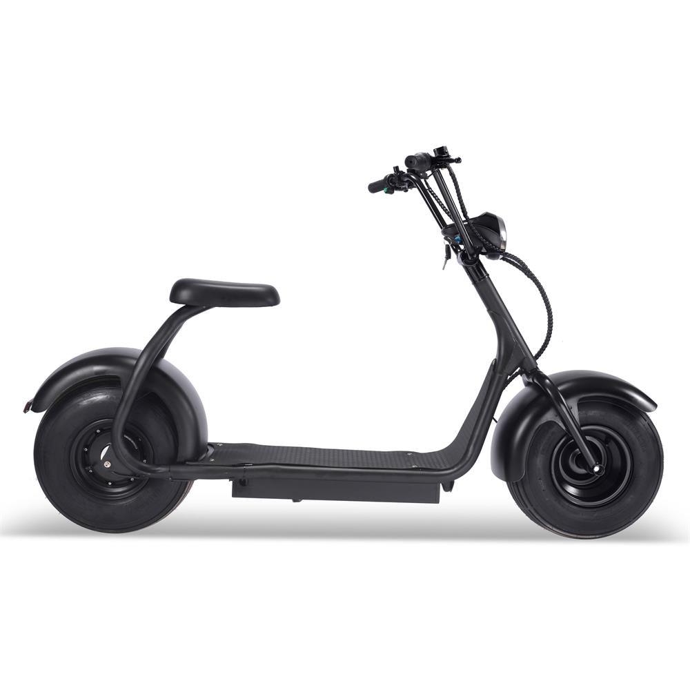 MotoTec Fat Tire 60v 18ah 2000w Lithium Electric Scooter - Lee Motorsports