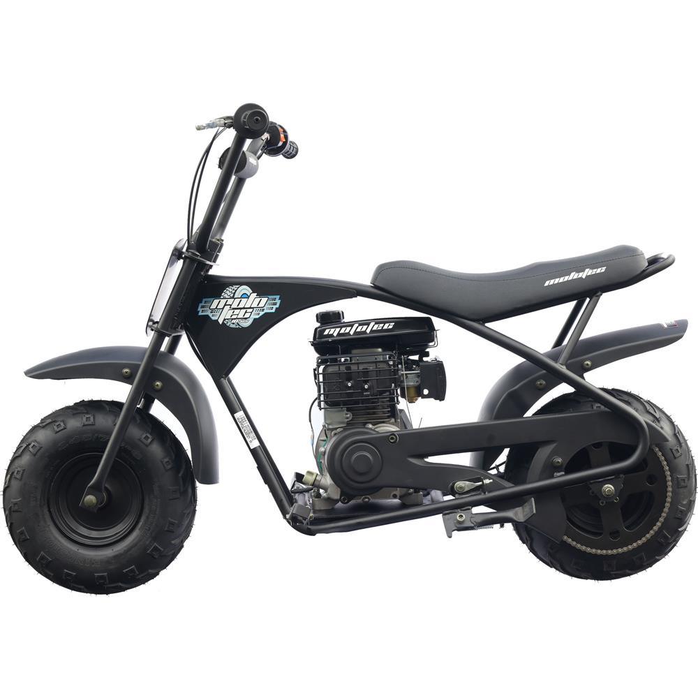 MotoTec Bandit 52cc 2-Stroke Kids Gas Mini Bike Red