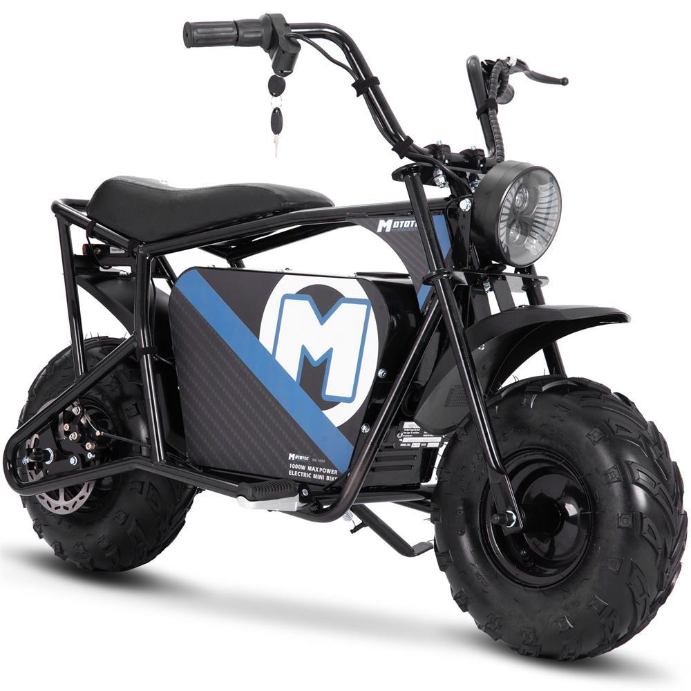 MotoTec 48v 1000w Electric Powered Mini Bike - Lee Motorsports