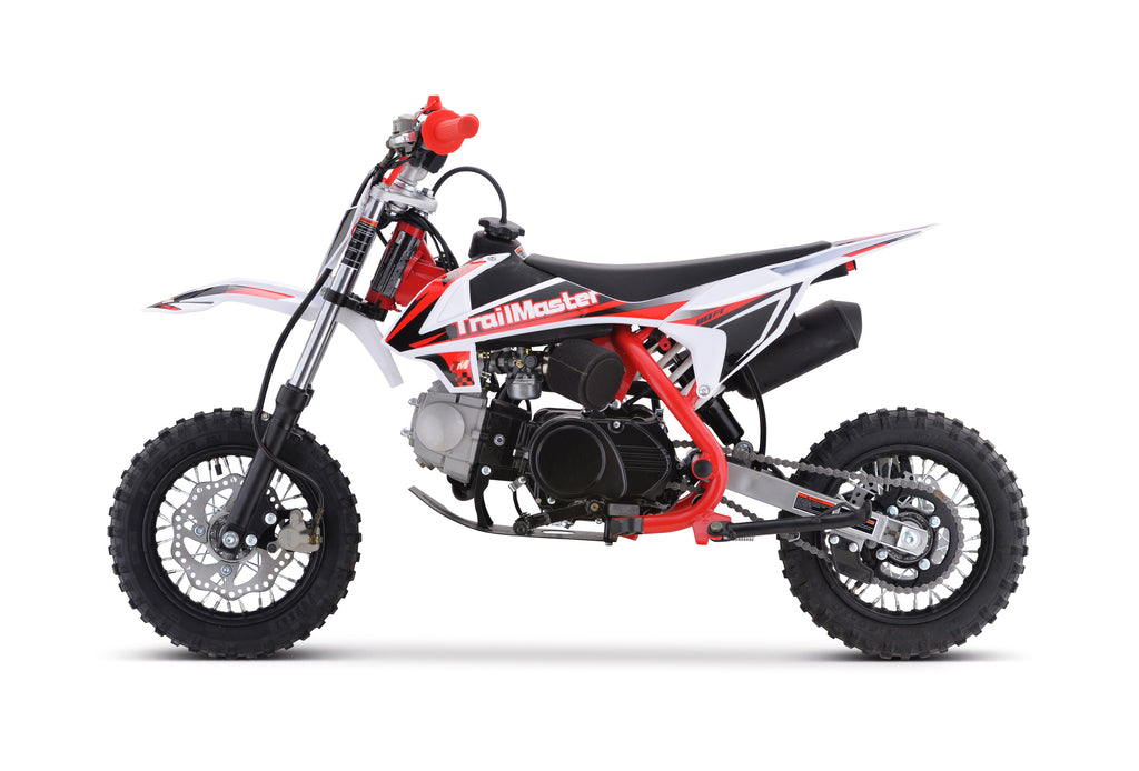 Trailmaster TM10 Dirt Bike 110cc Semi Auto , Semi Automatic 4 speed , 25 inch seat height , 10 inch rims - Lee Motorsports