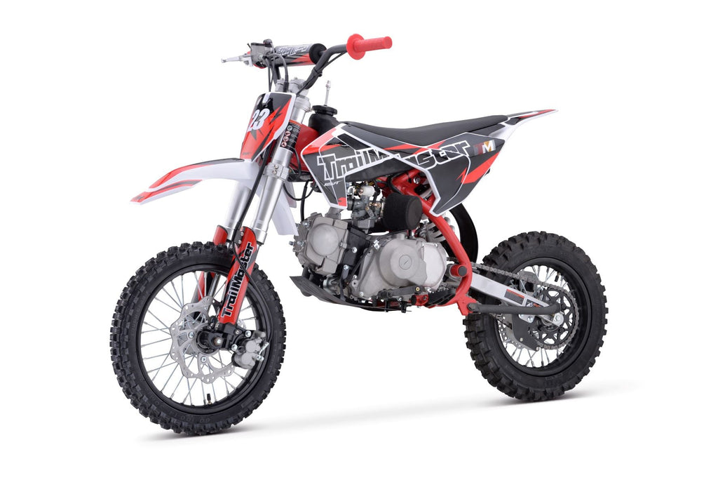 TrailMaster TM23 Dirt Bike  125cc Semi Automatic, Electric Start Seat Height 29.3 Inches 14" Front Tire - Lee Motorsports