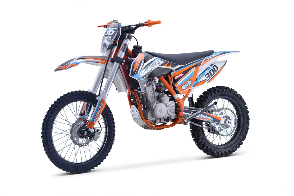 Trailmaster TM36 300cc Off-Road Dirt Bike (Fully Assembled) 21 inch front tire, 37" seat Height, 5 Speed manual, electric start [Competition only! No Warranty!] - Lee Motorsports