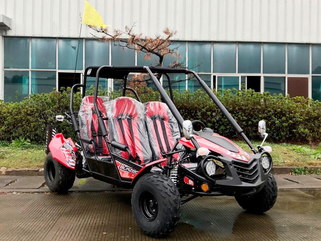 Trailmaster Ultra Blazer 4-200EX EFI Buggy Go kart, Fuel Injected 4 seater, Great Trail runner, Family Fun - Lee Motorsports